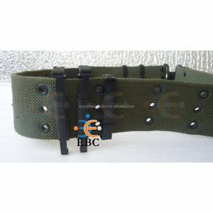 Ceinture en toile de coton tactique de terrain personnalisée OEM ceinture en gros de cadets officiers en plein air ceinture robuste en nylon - Product Image 1