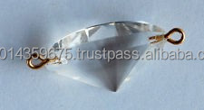 Conectores de cristal de plata 925, fabricación y suministro de piedras preciosas, colgantes y dijes de cristal duraderos - Product Image 5