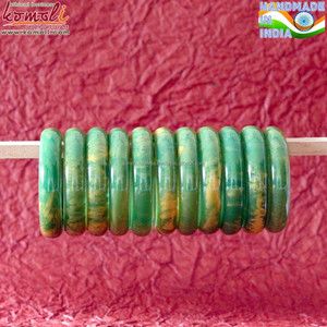 Brazaletes Finos de Joyería Hechos a Mano con Acabado de Mármol - Product Image 4