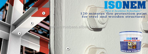 สีอะคริลิคทนไฟ isonem สำหรับโครงสร้างเหล็กไม้คอนกรีตโครงสร้างไฟสำหรับโรงแรมที่มีการรับประกัน5 + ปี - Product Image 4