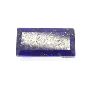 Di cristallo e la Madre di Perla e Lapis Triplet 12x6mm Rettangolo Cut Allentati Della Pietra Preziosa 3.2 Cts per Monili