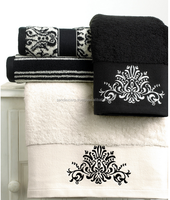 Toallas de Baño Bordadas 100% Algodón - La Mejor Calidad, Logotipo Personalizado OEM, Secado Rápido, Tintes Libres de Azo, Uso en Hogar, Hotel y Spa, Precio al por Mayor