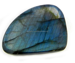 ร้อนขายธรรมชาติสีฟ้าไฟลาบราดอไรต์30X22มิลลิเมตรแฟนซี Cabochon 34.05 Cts พลอยหลวมสำหรับการทำเครื่องประดับ - Product Image 2