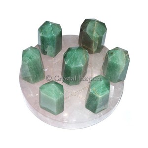 Rose Quartz With Healing Crystals Point Set - Product Image 1