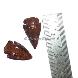 Obsidienne indienne en acajou, rangée 1 à 1.50 pouces, - Product Image 1