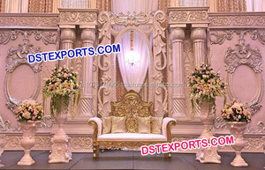 Scène de mariage en cristal, décoration de scène, entièrement en cristal, de Style indien, différentes tailles, à vendre, livraison gratuite - Product Image 5