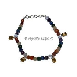 Bracelet de cheville, bijoux de corps pour hommes, bijoux en Agate unisexe, au prix d'usine, anniversaire de fiançailles - Product Image 1