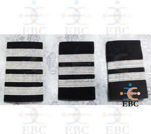 อินทรธนูแบบนักบินกำหนดเองได้อินทรธนูแบบแถบสีเงินหรือสีทอง - Product Image 2