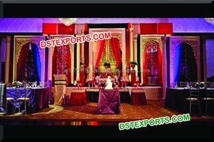 Escenario para Bodas Maharaja, Estilo Indio Rajasthani, Decoración de Escenario para Bodas, Australia, Estados Unidos, Reino Unido, Irlanda - Product Image 2