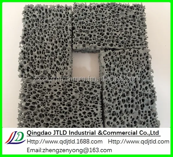 Ceramic Foam Filter good quality-10PPI, 20PPI, 30PPI, 40PPI, 50PPI,60 PPI