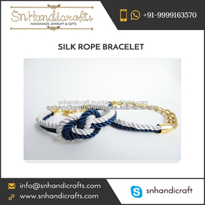 Stunning Design High Quality Silk <b>Rope</b> <b>Bracelet</b> for Bulk BuyersHandmade Creations - Product Image 1
