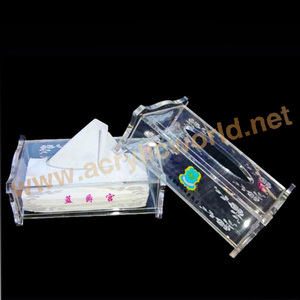 กล่องทิชชู่กล่องอะคริลิคกล่องทิชชู่กล่องทิชชู่ชั้นวางผ้าเช็ดปาก - Product Image 5