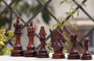 Piezas de Ajedrez Serie Dragón, Juegos de Ajedrez, Color Marrón, Juego de Ajedrez de Madera, Embalaje en Caja de Cartón y Madera - Product Image 5