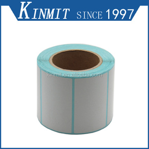 Directo recubierto de papel térmico OEM 4x6 100*150 embalaje etiqueta engomada de mejor precio de muestra gratis - Product Image 5