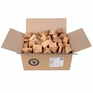 BBQ Smoking Wood Chunks 15L. box (apple, alder, oak)