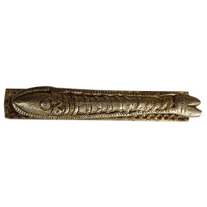 Handmade Antique Golden Brass Tribal Fish Handle Pack of 1 Door Handles Home Decor Cabinet Pulls MH-35 - Product Image 2
