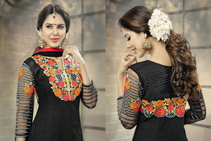designer anarkali suits indian dress patiala suits indian wear traditional style daily wear stylish suits - Product Image 5