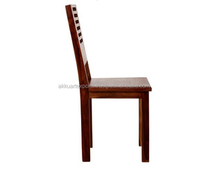 Silla OM Solid Acacia de madera de estilo antiguo con color personalizado para comedor y muebles de restaurante elegantes para hoteles - Product Image 6
