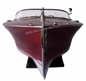 Kapal MODEL RIVA FLORIDA kayu/kapal cepat kayu/MODEL kapal/kerajinan tangan