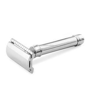 Maquinilla de afeitar de seguridad de Mariposa Negra de doble filo con mango largo Venta de afeitado en húmedo - Product Image 2