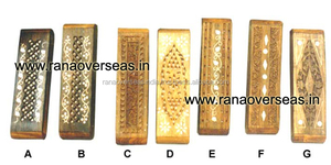 Taovan — boîtes à crayons en bois Vintage de forme rectangulaire, accessoire à incrustation sculptée et blanche pour les enfants - Product Image 2