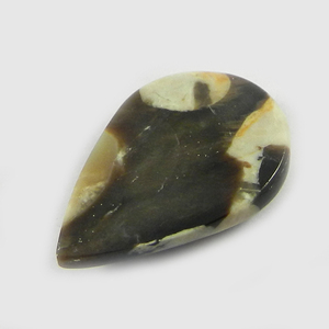 หินอัญมณีทรงหลวม Cabochon 2.75 Gms ถั่วลิสงแจสเปอร์16X25มม. ลูกแพร์ - Product Image 2