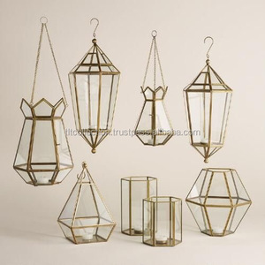 Reasonable Prices <b>Small</b> Size Hanging Silver Metal <b>Candle</b> Lantern Votive for Home and Hotels Decoration Uses - Product Image 1