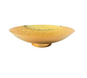 ชามทองเหลืองตกแต่งของขวัญและงานฝีมือทำด้วยมือจากโลหะราชวงศ์ที่มีดีไซน์นูน - Product Image 1