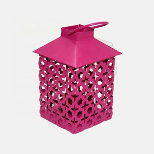 Lámpara colgante de pared hecha a mano para exteriores, farol de vela de Metal decorativo, de calidad Superior, para la exportación, fabricante indio - Product Image 2