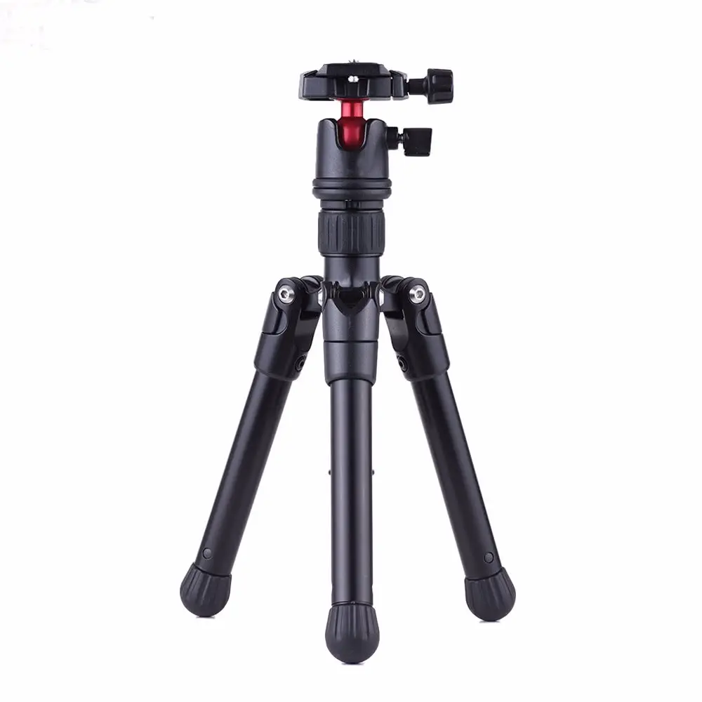 Portable Lightweight Foldable Aluminum Tripod for video camera with 360 Rotation Ball Head for Camera and Smartphone Tripod