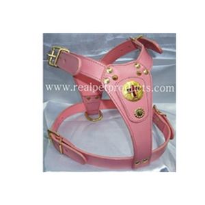 Arnés de cuero genuino indio para perros, accesorios de primera calidad para perros, arnés de cuero duradero para perros - Product Image 3