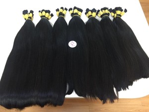 ผมต่อแท้ เกรด 8A ยี่ห้อ Ivirgohair แบบเรียงเกล็ดผม  ชนิด Double Drawn ผมตรงจากเวียดนาม ไม่หลุดร่วงง่าย - Product Image 4