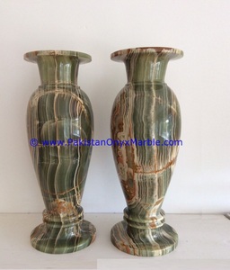 Jarrón de piedra de ónix para bodas, jarrón de flores de mármol para el hogar y la decoración de la cocina - Product Image 3