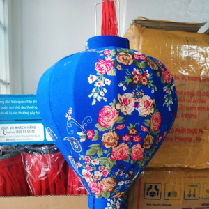 Lanterne haut de gamme en soie huami, lanterne pour décoration extérieur, ambre + 84383004939 - Product Image 2