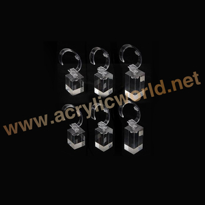 Giá Trực Tiếp Từ Nhà Máy Giá Để Bàn Hộp Trưng Bày Đồng Hồ Bằng Acrylic Trong Suốt Thiết Kế Đơn Lẻ Để Bán Đế Trưng Bày Đồng Hồ Có Vòng Chữ C - Product Image 1