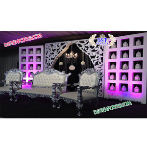 Telones de Fondo Elegantes para Bodas Indias, Paneles de Fondo de Fibra para Bodas, Decoración para Eventos en Missouri y Mississippi - Product Image 1