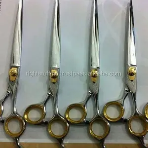 Ciseaux professionnels pour Salon de coiffure, 1 pièce, rasoir tranchant, coupe