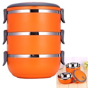 King International Eco-Friendly Stainless Steel Food Packing Lunch <b>Box</b> with <b>Floral</b> Printing - Product Image 2