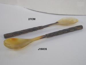 ชุดสลัดควายฮอร์นมีด้ามจับกลมชุดสลัดโลหะพร้อมชุดสลัด - Product Image 4