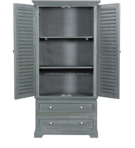 ตู้เสื้อผ้าสองลิ้นชักไม้อะคาเซียสไตล์ร่วมสมัยสำหรับใช้ในบ้านเฟอร์นิเจอร์ห้องนอน - Product Image 2