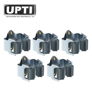 Ensemble de cintres muraux en métal taïwanais 5-Rangement de garage pour outils de nettoyage - Product Image 4