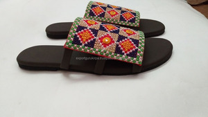 Sandalias planas Bohemias de diseñador para mujer, zapatos 2018 - Product Image 2