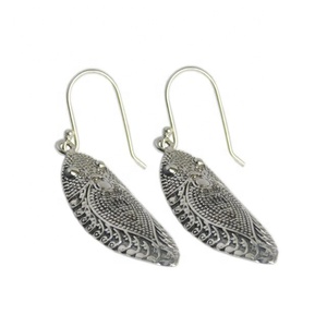 925 Sterling Silver <b>Drop</b> <b>Earrings</b> for Women Unique Vintage Rose Gold Jewelry With Diamond and <b>Pearl</b> Perfect Party Wedding Gift - Product Image 1