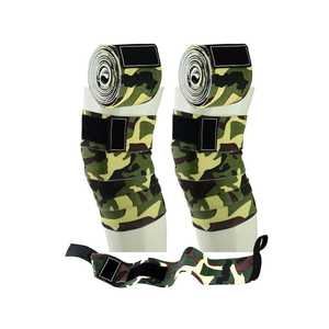 2022 doux haute élasticité genouillères de soutien Sports de plein air garde protecteur manches de levage pour basket-ball Football course - Product Image 5