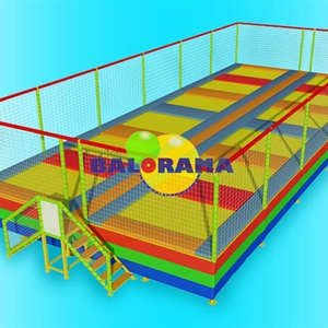 Parc de trampoline junior commercial de 12 lits, trampolines - Product Image 2