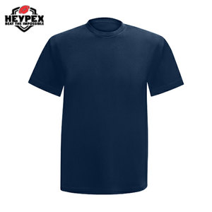 T-shirts décontractés à manches courtes et col en O pour hommes grande taille tissu tricoté respirant conception personnalisée avant prix raisonnable option vierge - Product Image 6