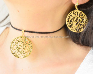 Gargantilla collar y pendientes - Product Image 1