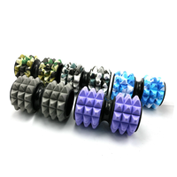 ALLWINWIN FMR14 Foam Roller - Mini Dumbbell Hedgehog Back esercizio