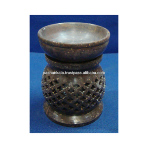 Quemador de Aceite Aromático de Piedra Jabonosa PK Modelo 9097 - Uso en Todas las Estaciones y Festividades para Decoración del Hogar - Product Image 1