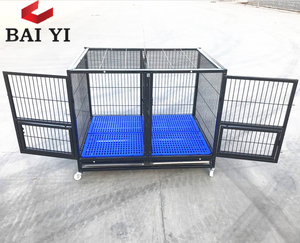 Sıcak satış 5ft ve <span class=keywords><strong>6ft</strong></span> büyük köpek kulübesi kafesi köpek kilit